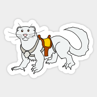 Snowmist the Giant Ermine Sticker